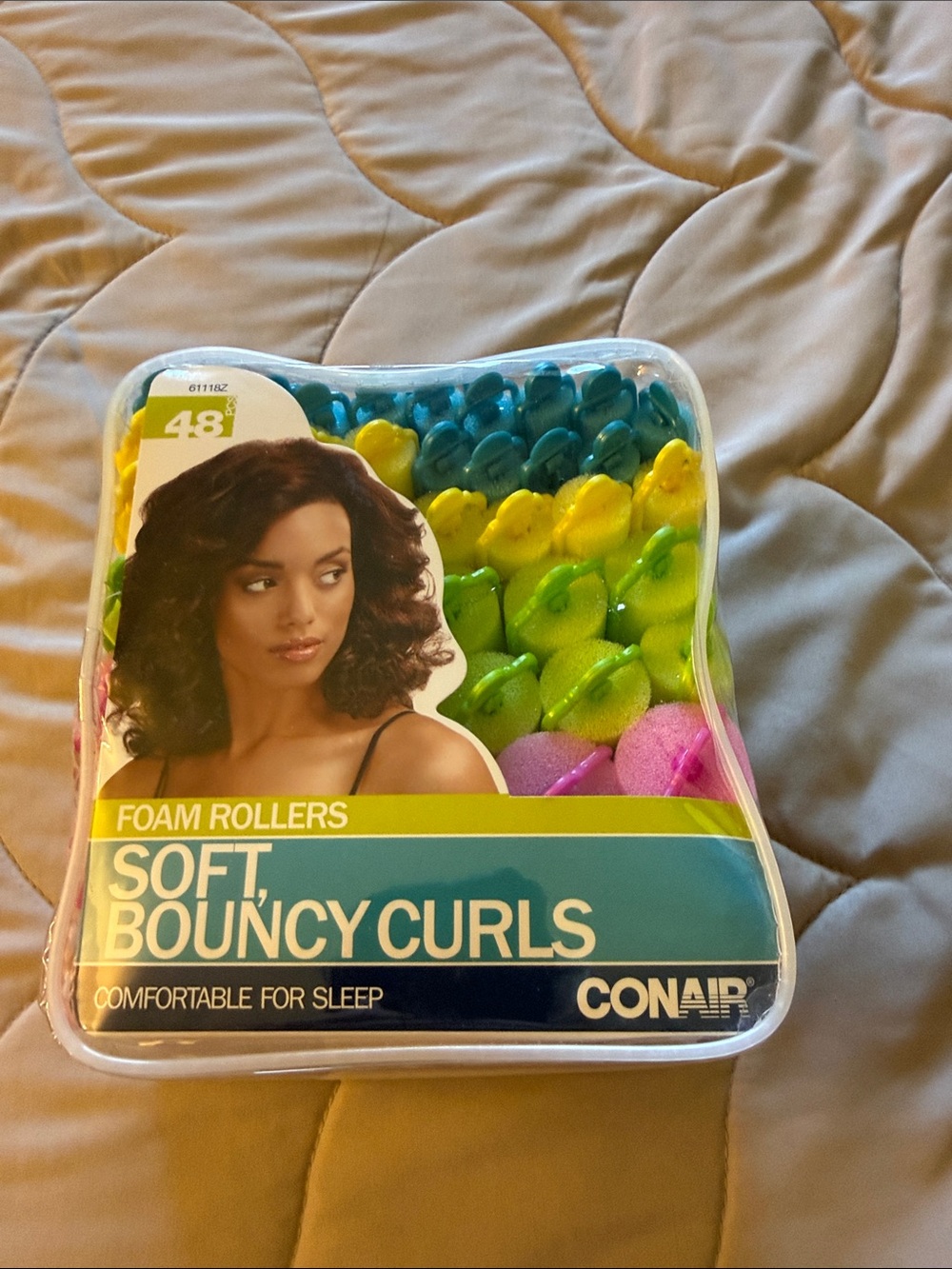 Conair Foam Hair Rollers - Soft Bouncy Curls in Multicolor